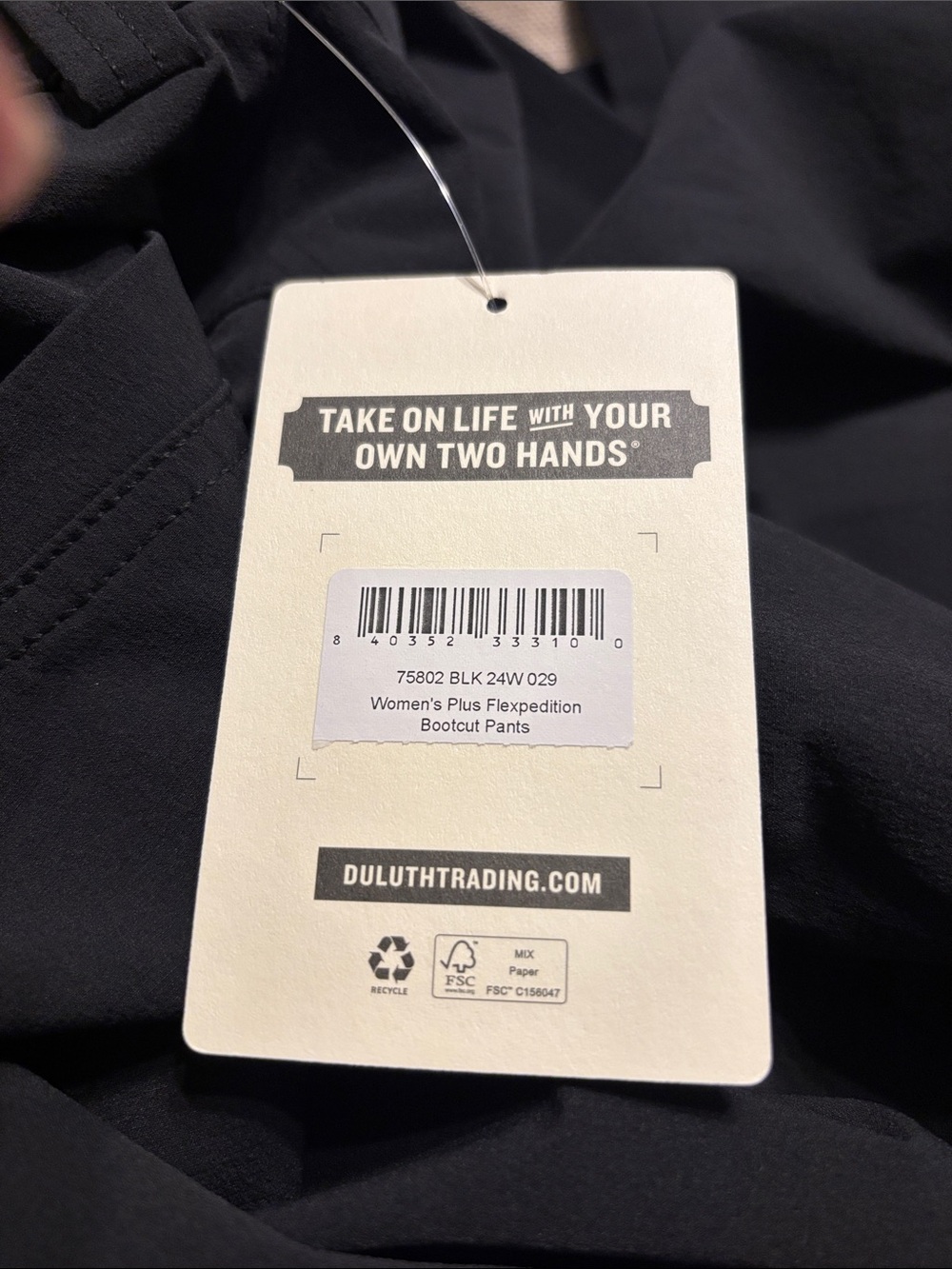Duluth Trading Plus Flexpedition Bootcut Pants - Picture 13 of 13